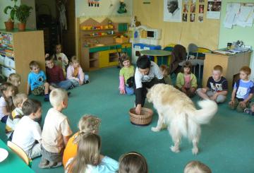 Zajęcia edukacyjne w przedszkolu - z Secikiem